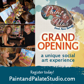 Paint and Palate Studio Postcard